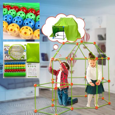 KIT MÁGICO DE CONSTRUCCIÓN DE FUERTES EN 3D | FORTKID