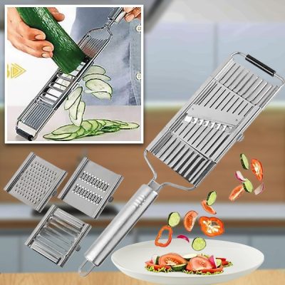 Rebanador de verduras multifuncional | SLICEIEST (4 cuchillas GRATIS)