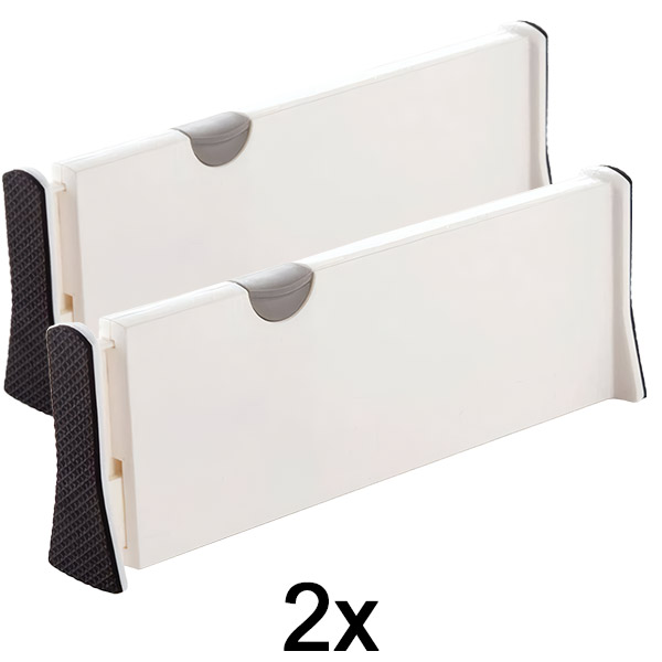 2x Divisor Ajustable para Cajones y Estantes | DIVISERINO